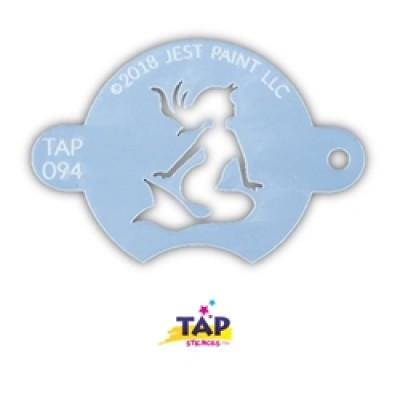 TAP Stencil 094 Sunbathing Mermaid TAP Stencil 094 Sunbathing Mermaid